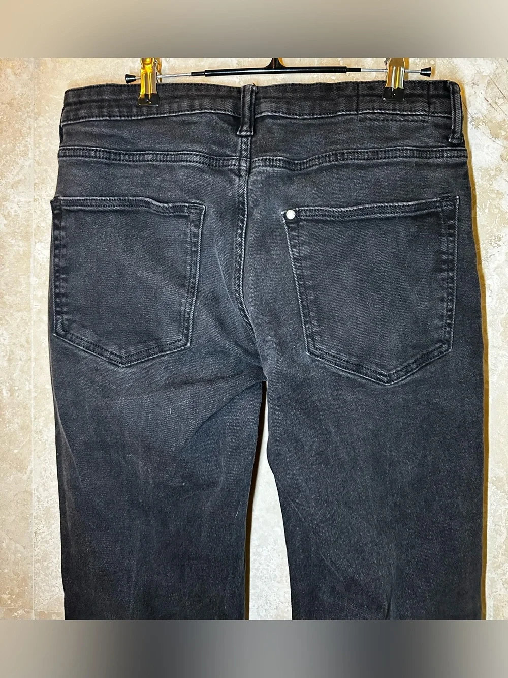 H&M (32x29 actual) Men's Black Jeans with Skinny Straight Fit